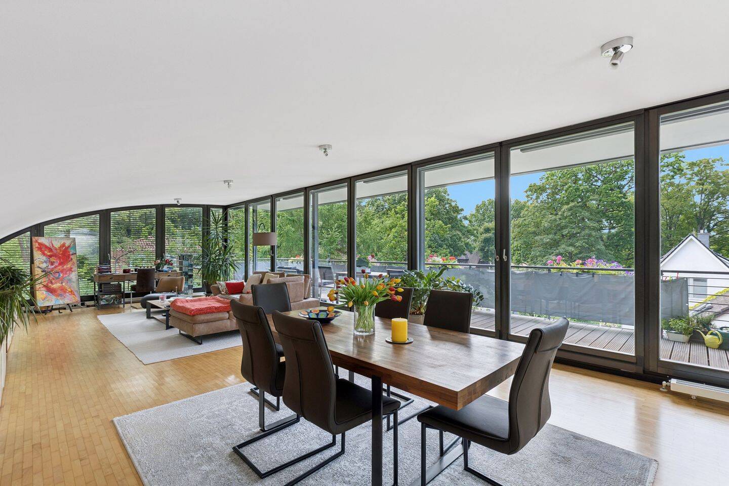 Wohnen mit Penthouse-Charakter in Frohnau – inklusive umlaufender Balkon, 13465 Berlin (Reinickendorf Frohnau Mühlenbecker Land Hermsdorf)