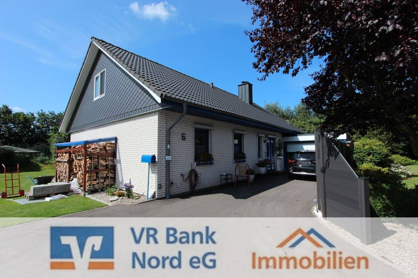 Bevorzugtes Wohnen zur ebenen Erde in Sackgassenendlage – EFH mit Garage, Wärmepumpe und PV-Anlage, 25917 Sprakebüll