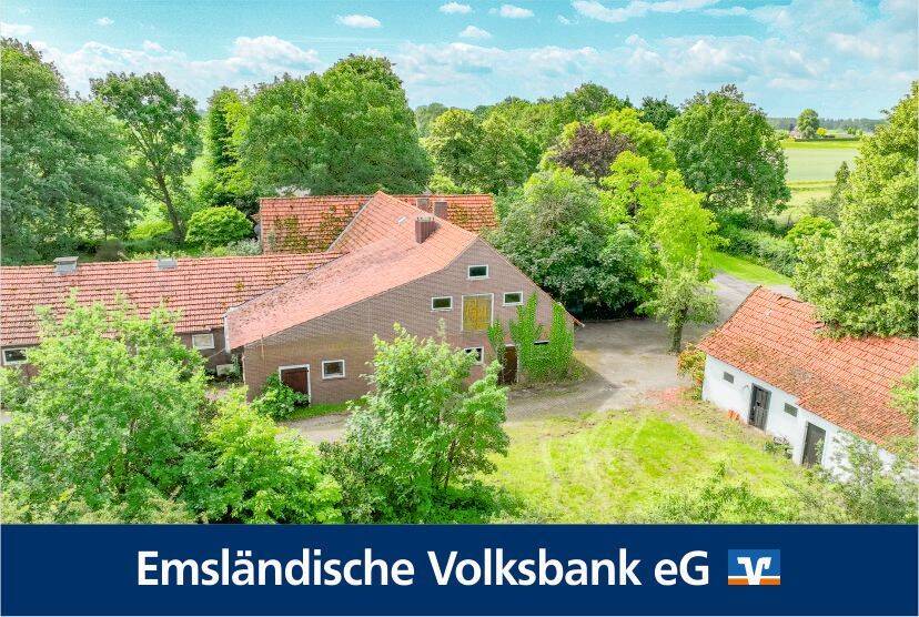 Resthof mit großem Grundstück und Nebengebäuden in ruhiger Lage, 49744 Geeste