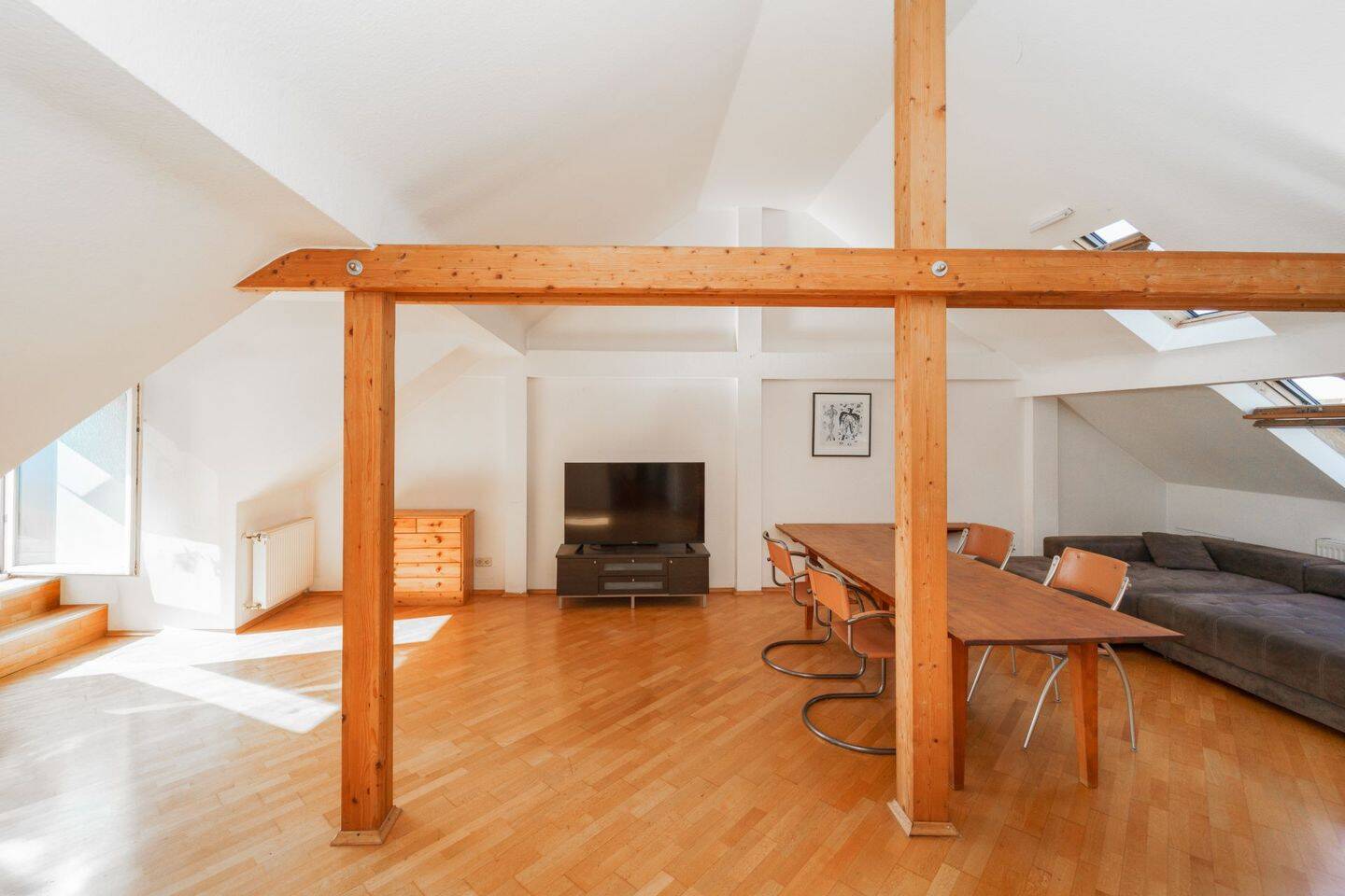 Wohnen über den Quadraten – leerstehende 3-Zimmer-Dachgeschosswohnung mit großer 25 m² Dachterrasse, 68161 Mannheim (Innenstadt Oststadt Quadrate Schwetzingerstadt)