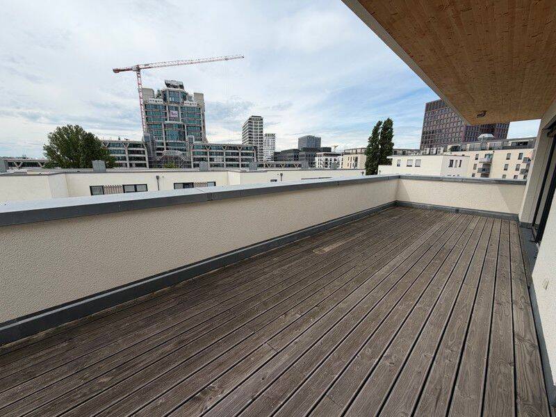 -NEUBAU (2019)- 3-Zimmer-Penthousewohnung mit großer Dachterrasse, 60326 Frankfurt am Main (Gallus Griesheim)
