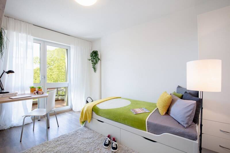 Stay + Study – Hier will ich wohnen. Freies Studentenzimmer, komplett möbliert! – 64807 Dieburg – Bild 1 von 1