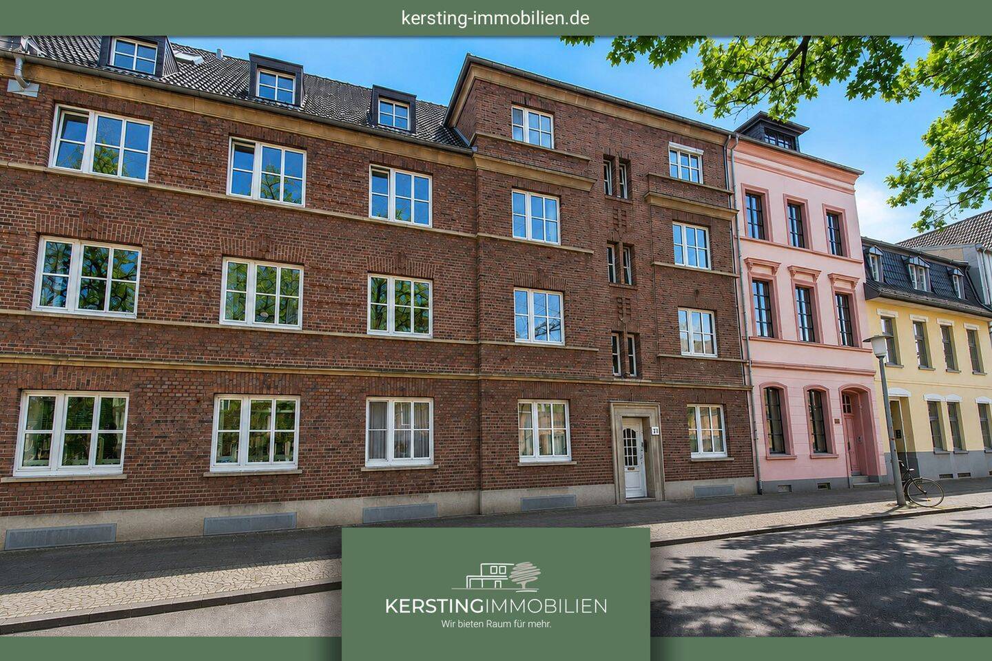 KR-Bockum! Traumhafte 119 m² Galerie-Wohnung mit Sonnenbalkon in wunderschöner Altbauzeile!