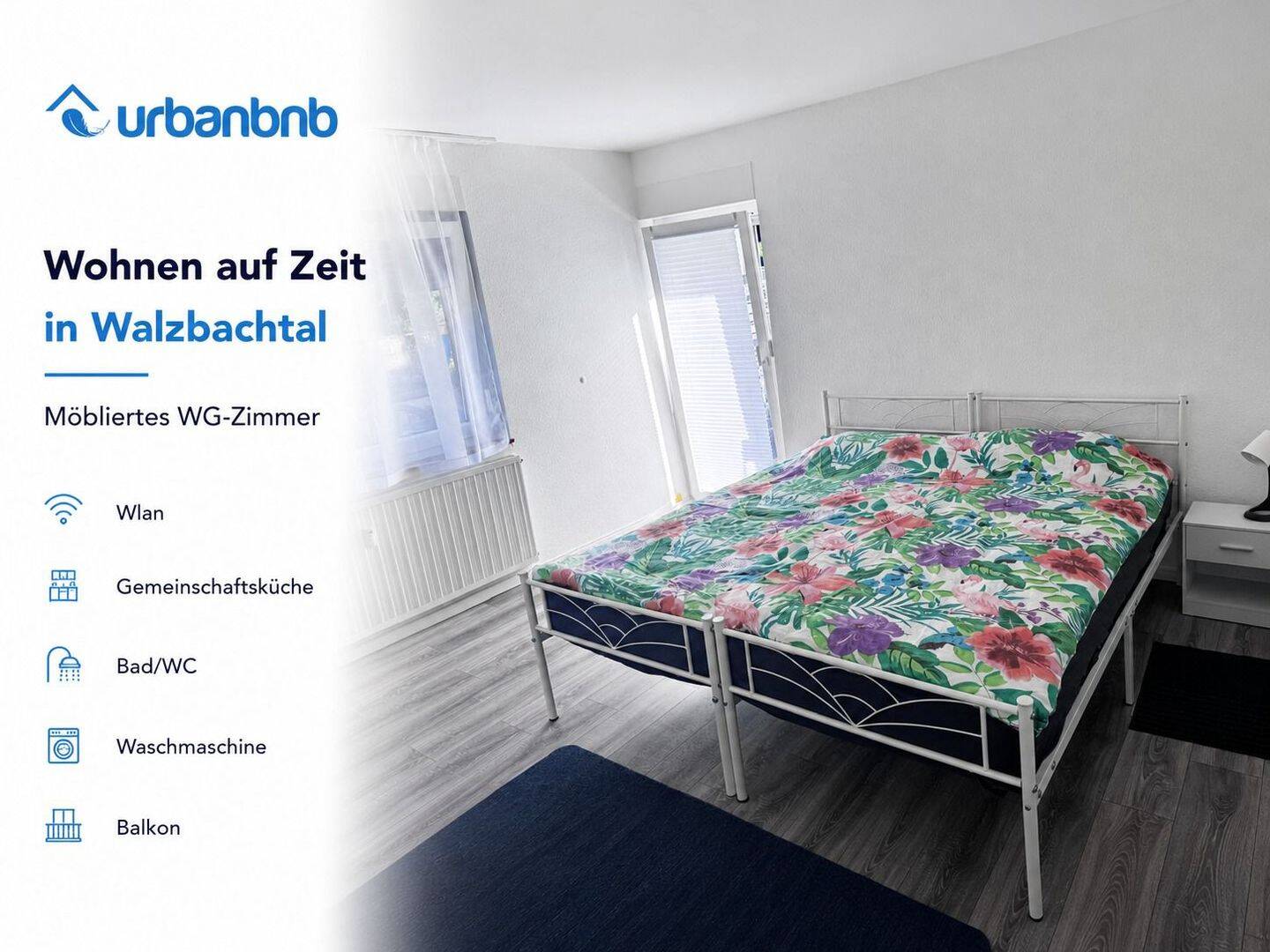 Zimmer frei Nähe Karlsruhe Walzbachtal – Zeitwohnen ab 1 Monat, 75045 Walzbachtal