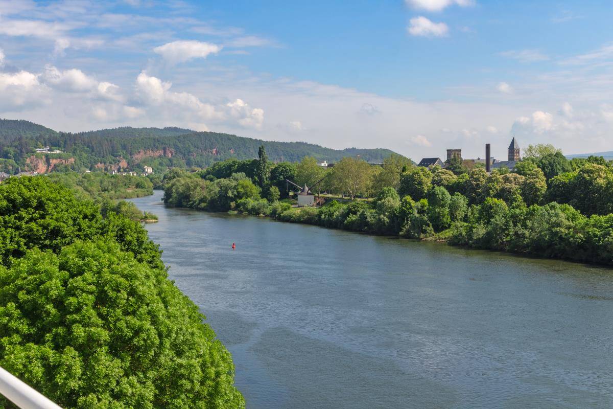Wohnen mit tollem Moselblick-Attraktive Penthousewohnung mit eigenem Aufzugsausgang an der Mosel, 54294 Trier