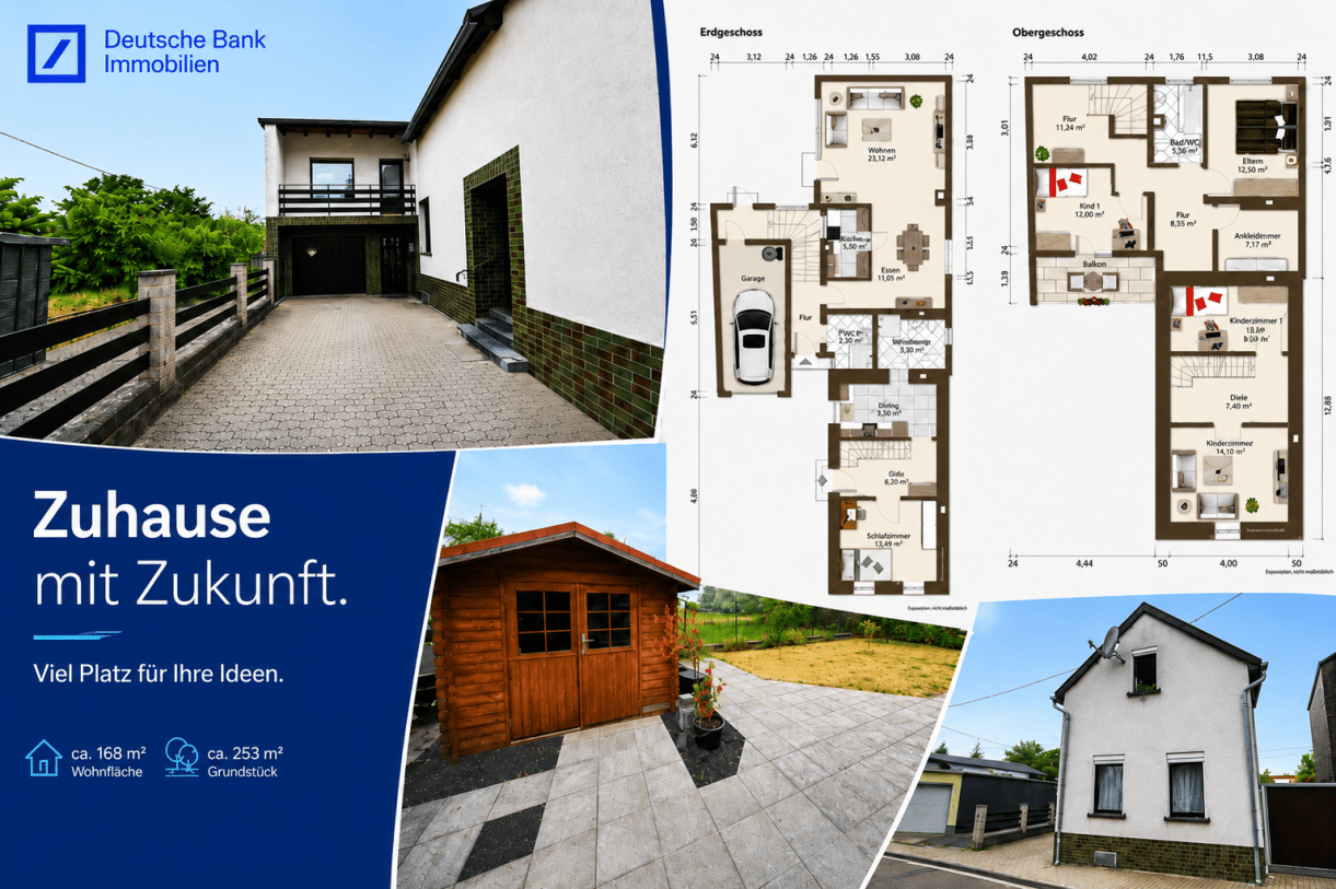 Vielseitiges Ein-/Zweifamilienhaus mit Garten und Garage in ruhiger Wohnlage!, 56656 Brohl-Lützing