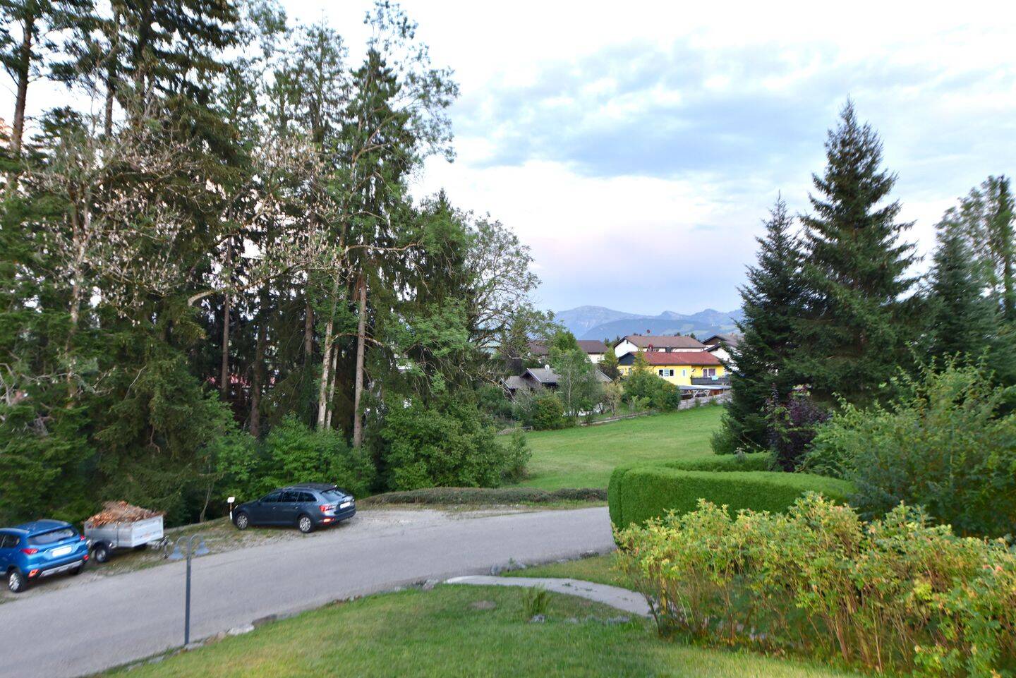 Schöne 2-Zimmer Erdgeschosswohnung mit Balkon, TG Stellplatz und Bergblick in Oberreute zu verkaufen, 88179 Oberreute