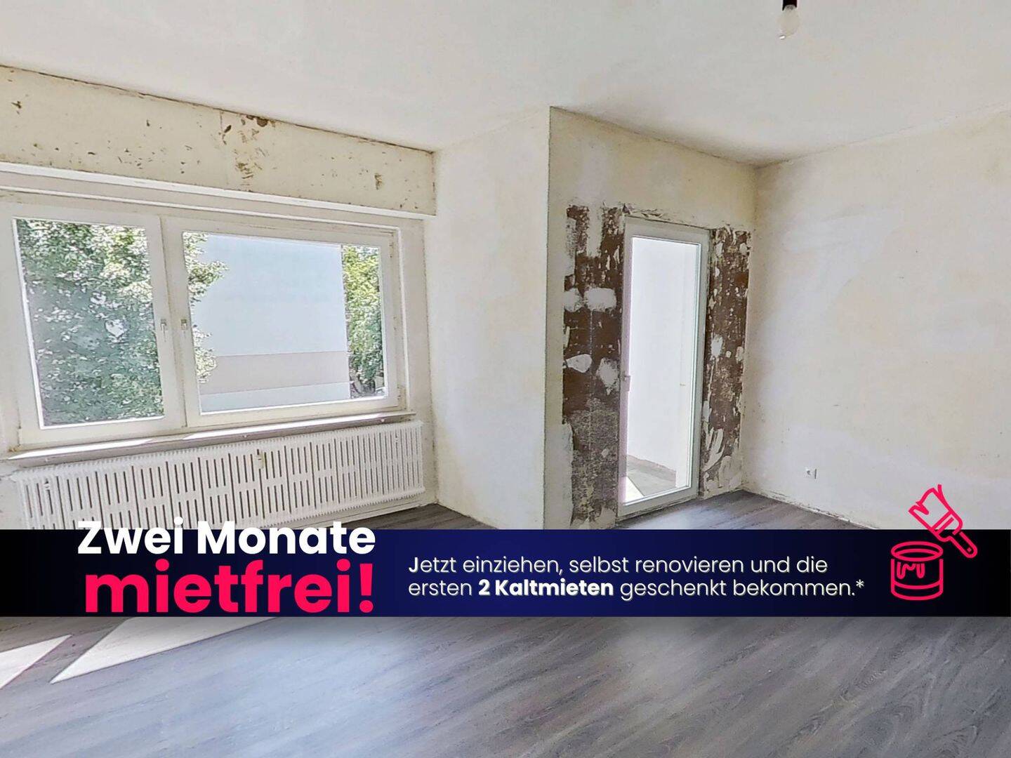 ++Ihr neues Zuhause mit Balkon: Helle 3-Zimmer-Wohnung mit Balkon & Abstellraum++, 47137 Duisburg (Mittelmeiderich Obermeiderich Untermeiderich)