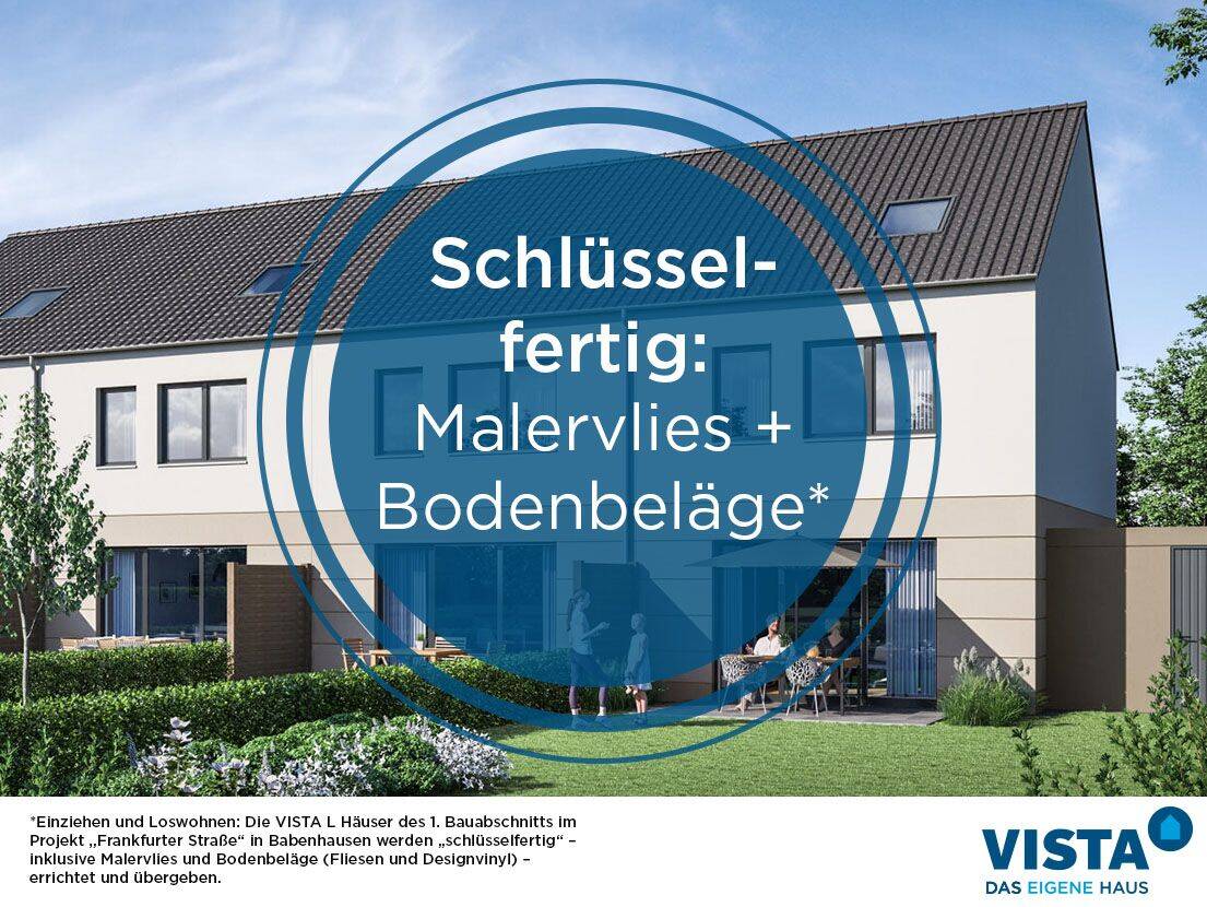 Hermann Immobilien: Pure Freude am Wohnen! (RMH M3 – Vista L), 64832 Babenhausen