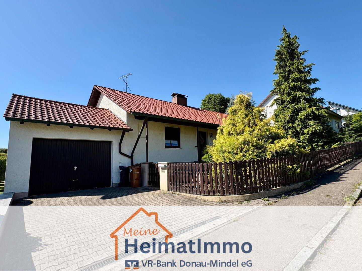 Bungalow in Günzburg-Wasserburg – Ruhige Ortsrandlage mit freiem Blick ins Grüne, 89312 Günzburg