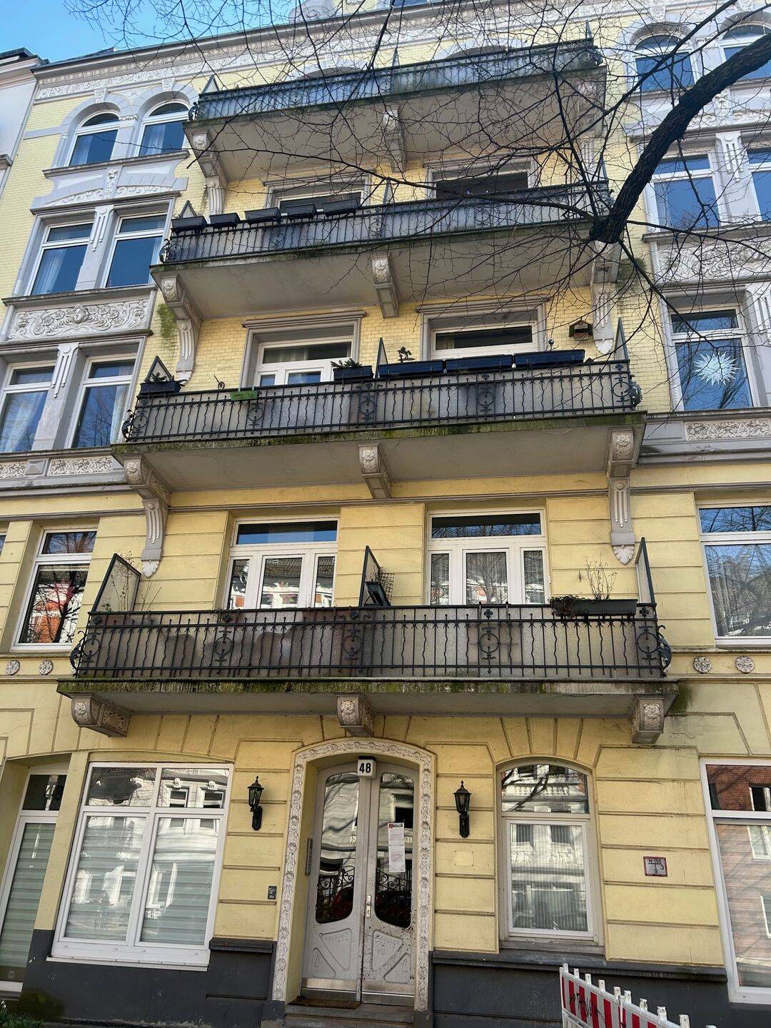 Freie 2-Zimmer-Dachgeschoss-Altbau-Wohnung, Eilbek, Nähe S-Bahn, 22089 Hamburg (Mitte)