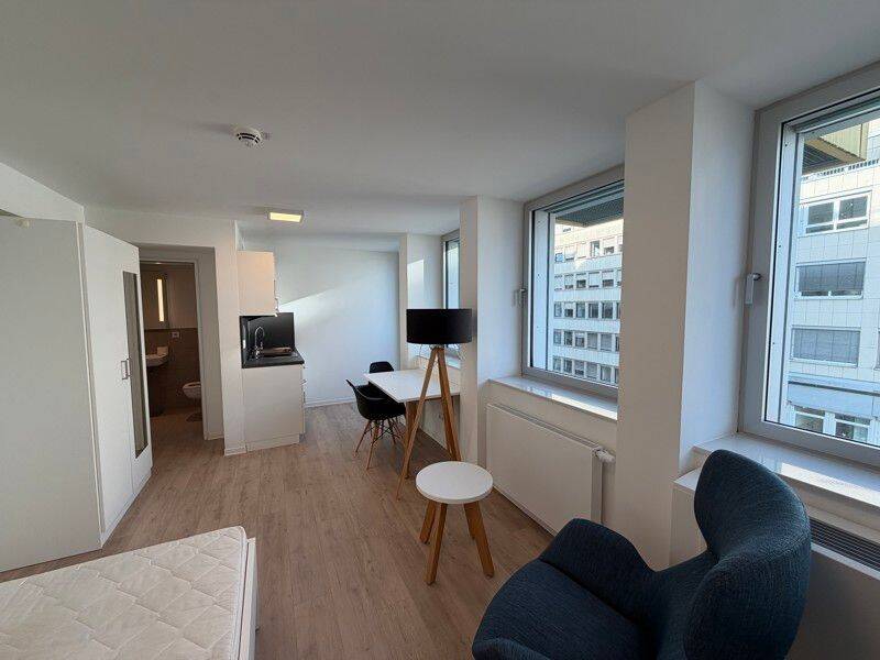 Auf gute Nachbarschaft: praktisches 1-Zimmer-Appartment, 40210 Düsseldorf (Friedrichstadt Stadtmitte)