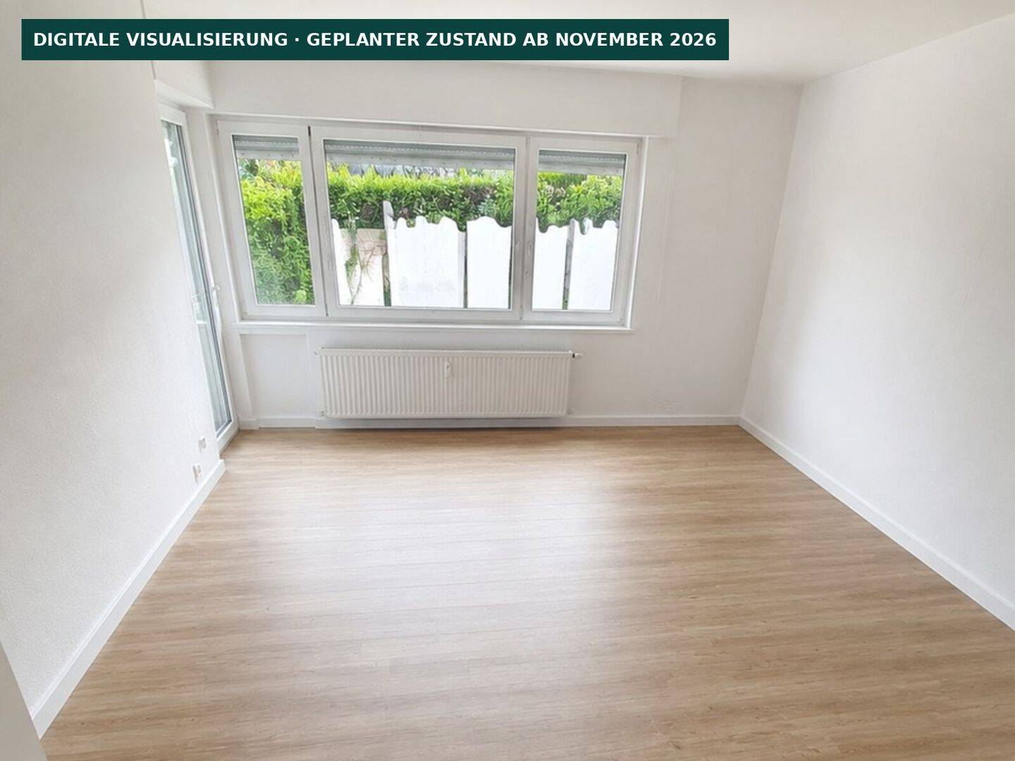 Umfassend renovierte 3-Zimmer-EG-Wohnung mit Balkon in Wickrath, 41189 Mönchengladbach