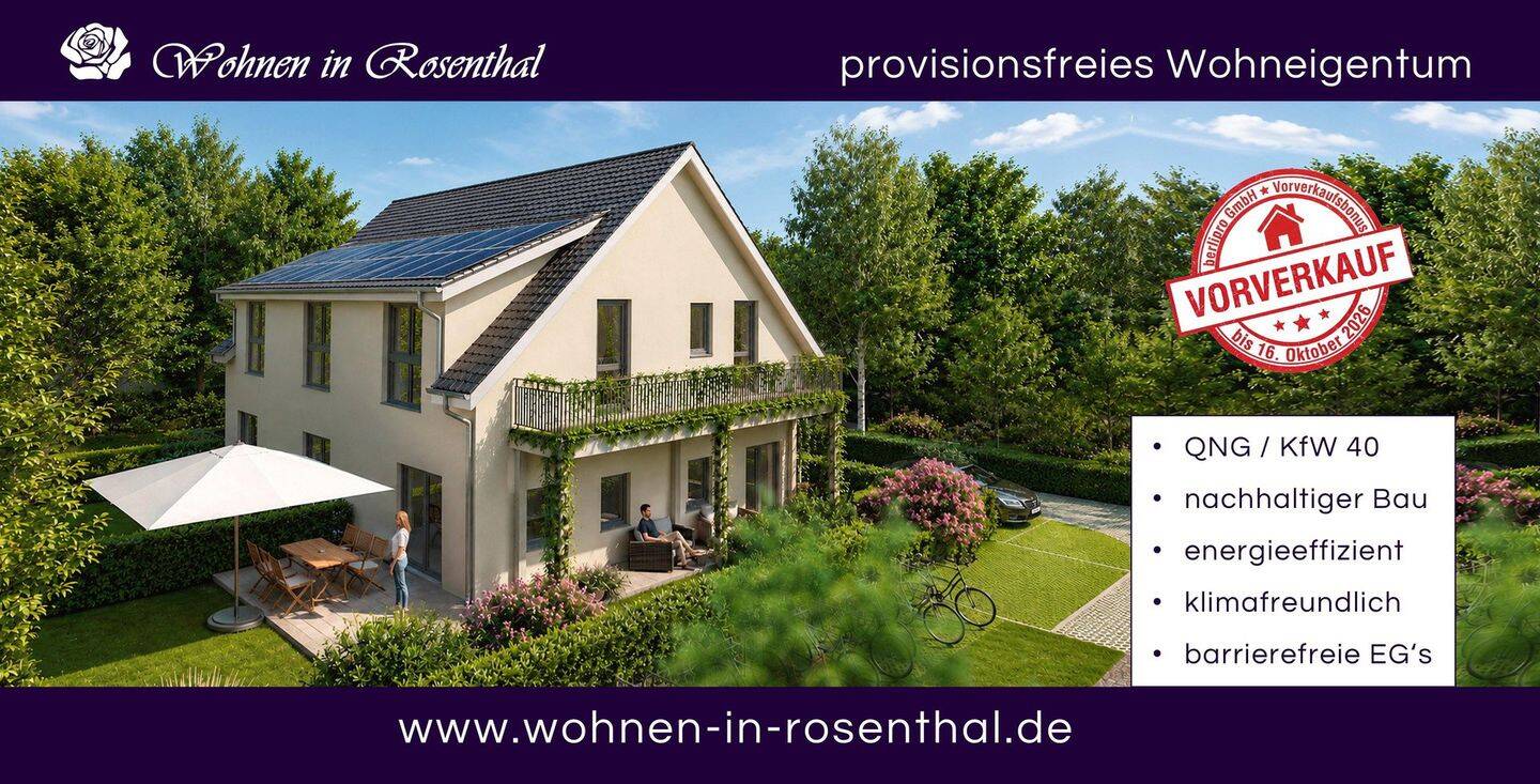 VORVERKAUF: 3 Zimmer Niedrigenergiewohnung mit Terrasse -PROVISIONSFREI- in Berlin-Pankow-Rosenthal, 13158 Berlin (Pankow)
