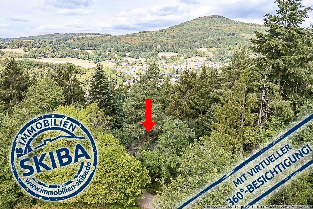 Idyllische Alleinlage: Wochenendhaus inmitten der Natur oberhalb von Antweiler/Ahr, 53533 Antweiler