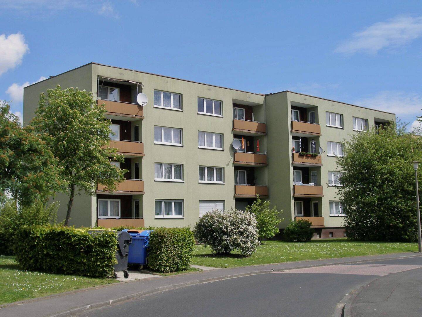 Helle 2-Zimmer Wohnung mit Wohnberechtigungsschein in Fritzlar, 34560 Fritzlar