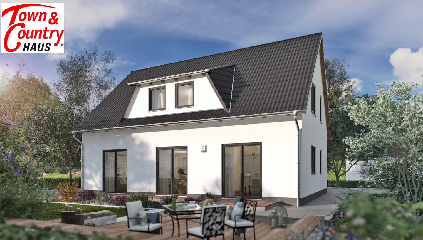 Modernes Town & Country Landhaus 142 – viel Platz, klare Grundrisse, zukunftssichere Technik (5km nach Bamberg), 96135 Stegaurach