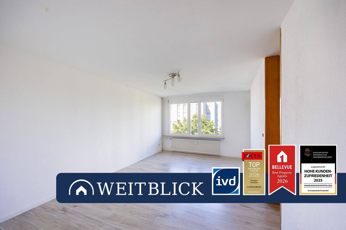 WEITBLICK: Clever geschnitten, bestens gelegen!, 71634 Ludwigsburg