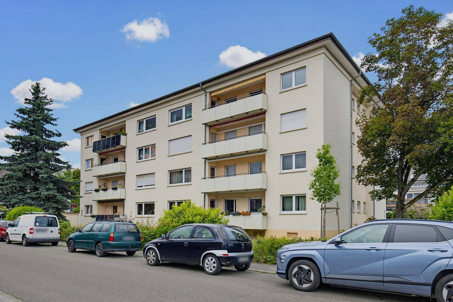 Ihr Zuhause zum Selbstgestalten – 3-Zimmer-Wohnung mit Balkon und Garage in Stutensee-Büchig, 76297 Stutensee
