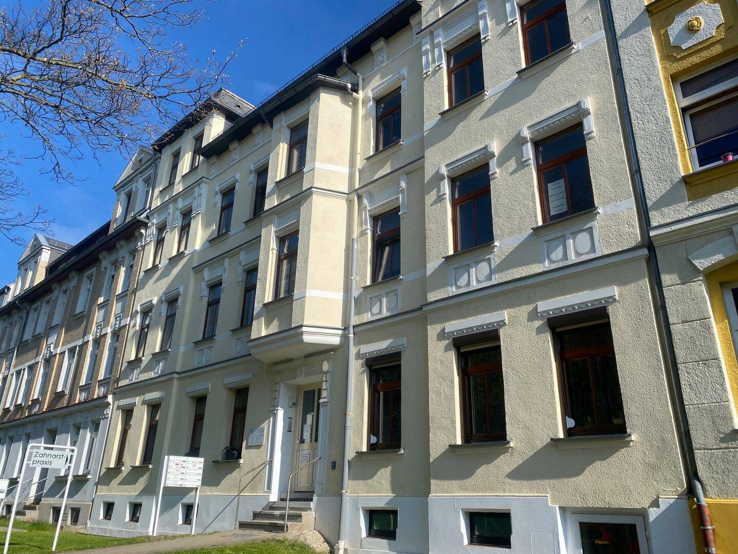 Raumwunder im 1. OG / großer Balkon an der Küche / Bad mit Fenster, 9130 Chemnitz (Hilbersdorf Sonnenberg Yorckgebiet Zentrum)