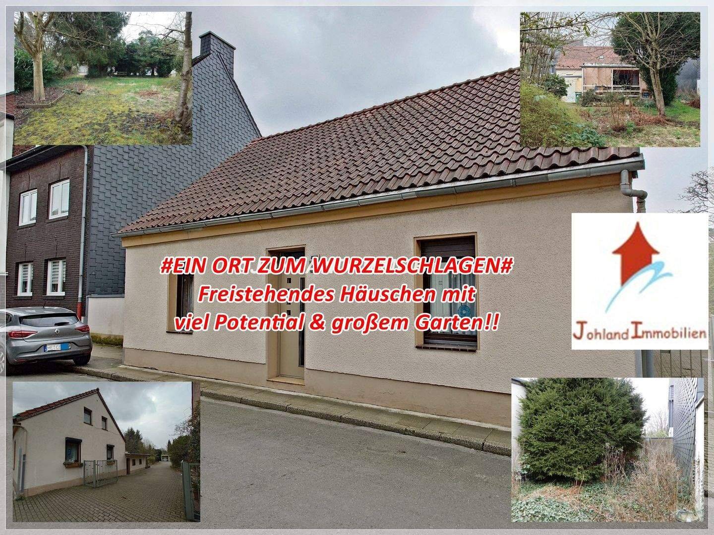 #EIN ORT ZUM WURZELSCHLAGEN# Freistehendes Häuschen mit viel Potential & großem Garten!!, 46047 Oberhausen