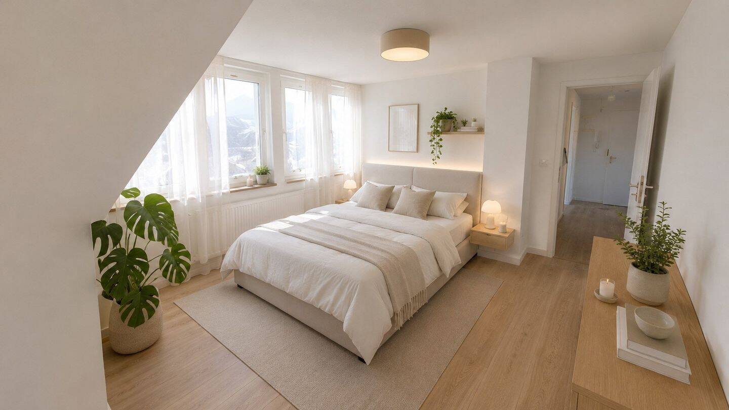 3-Zimmer-Dachgeschosswohnung mit Einbauküche in Steinfurth, 61231 Bad Nauheim