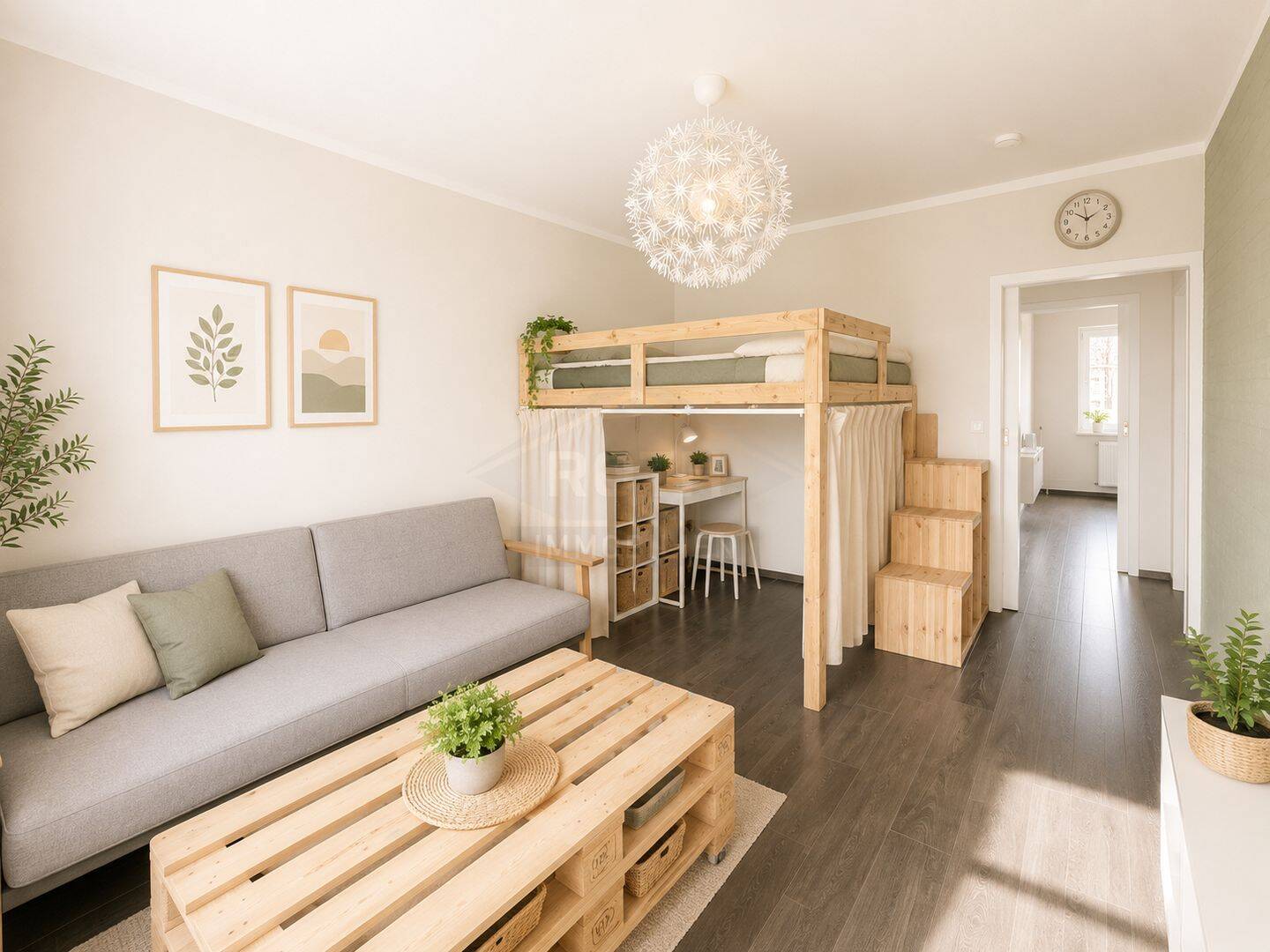 Helle 2-Zimmer-Wohnung mit Balkon und Einbauküche „provisionsfrei“, 13059 Berlin (Lichtenberg Hohenschönhausen Kleingartenanlage Falkenhöhe Nord Neu-Hohenschönhausen Wartenberg)