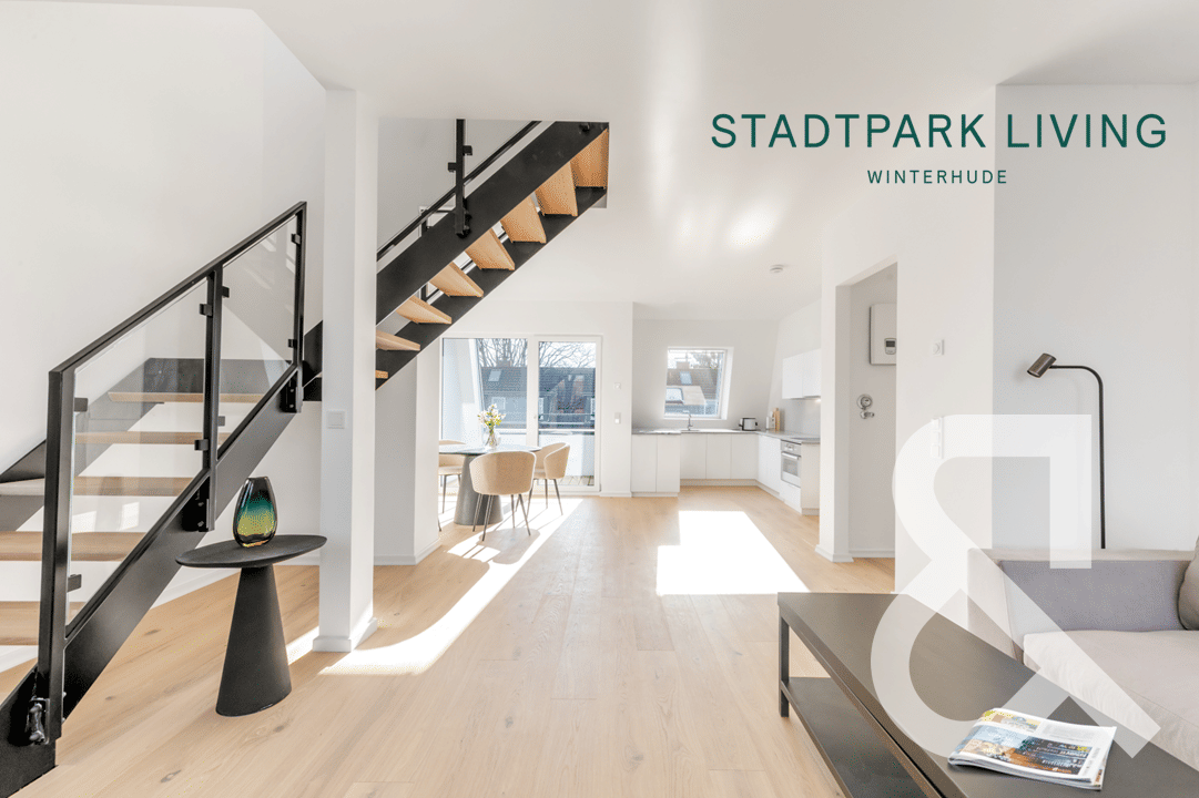 Courtagefreie Dachgeschoss-Maisonettewohnung in Winterhude, 22297 Hamburg (Hamburg-Nord Alsterdorf Barmbek-Nord Groß Borstel Winterhude)