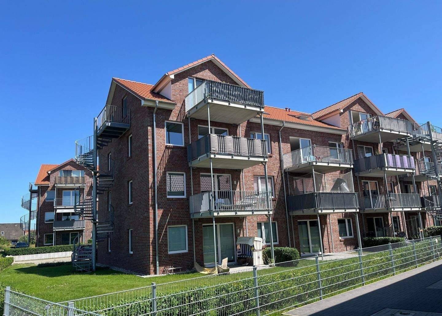 gut geschnittene 2-Zimmer- mit großem Balkon, 25836 Garding