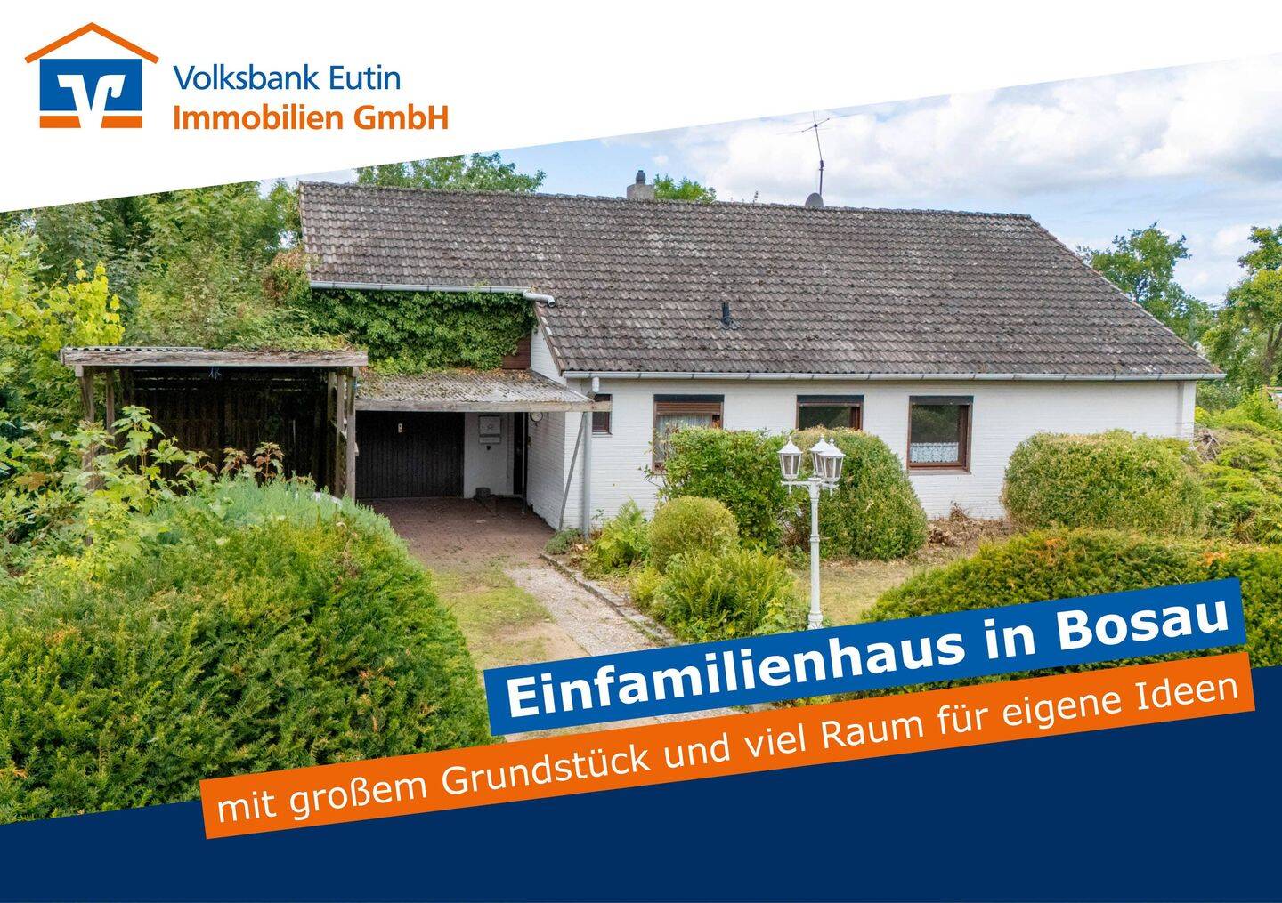 Einfamilienhaus in Bosau mit großem Grundstück nahe dem Plöner See, 23715 Bosau