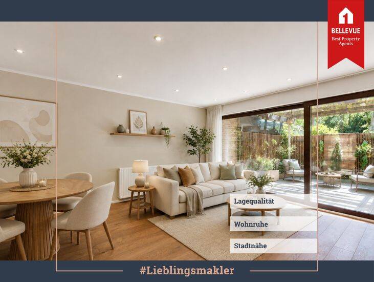 Erdgeschosswohnung || Lagequalität || Wohnruhe || Stadtnähe, 50858 Köln (Lindenthal Junkersdorf Weiden)