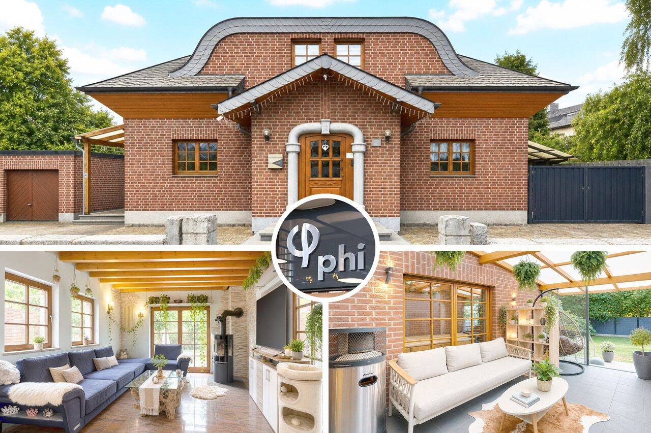 PHI AACHEN – Großzügiges Wohnjuwel mit zwei Einheiten und sonnenverwöhnten Garten in Alsdorf!, 52477 Alsdorf