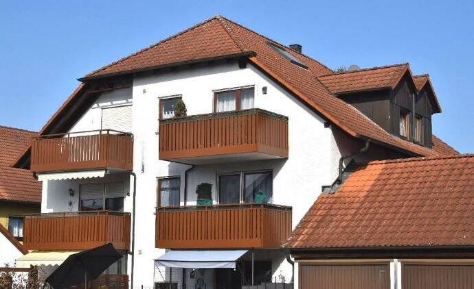 Schöne 3-Zimmerwohnung mit Einbauküche und Westbalkon, 90542 Eckental