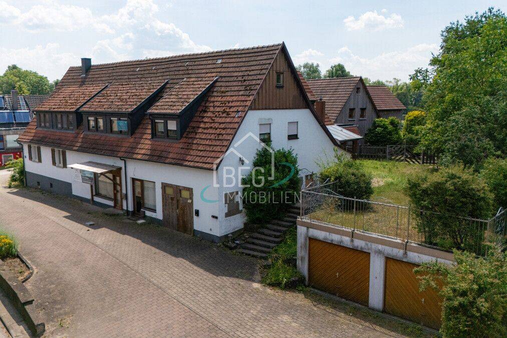 Wohnen, Arbeiten, Vermieten – zwei Häuser, Gewerbe, Werkstatt und vielfältiges Potenzial, 74545 Waldenburg