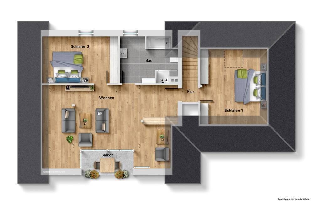 Wir haben Ihr neues Zuhause! 3-ZKBB in Augustdorf!, 32832 Augustdorf