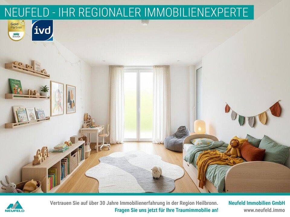 Wohnen mit atemberaubendem Flussblick? – Ihr neues Familiendomizil direkt am Kocher!, 74229 Oedheim