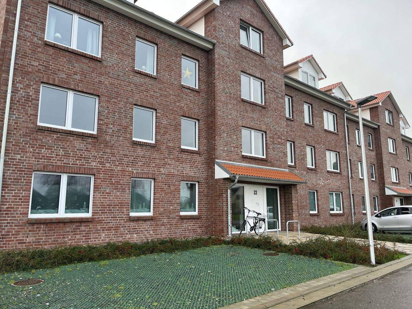 helle 2,5-Zimmer-Wohnung in ruhiger Lage – Balkon, 25836 Garding