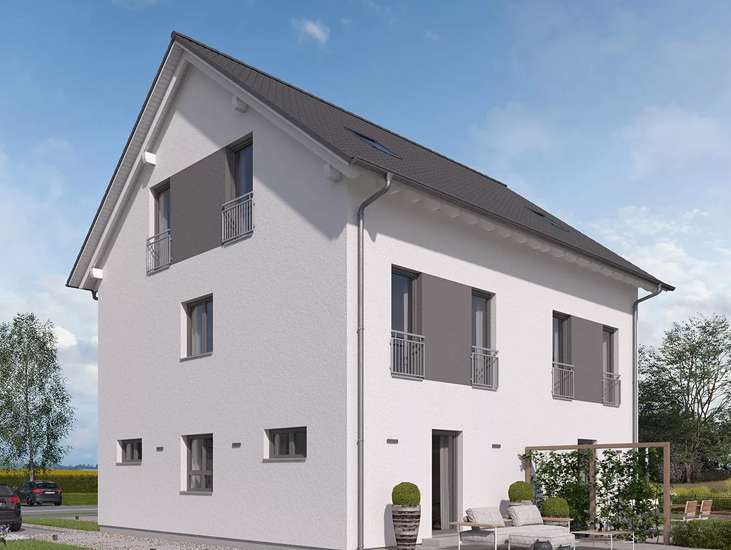 Bauen Sie diese Doppelhaushälfte in Heimerdingen, 71254 Ditzingen