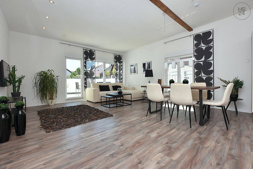Helle, stilvoll möblierte Wohnung mit Balkon in Freiberg am Neckar, 71691 Freiberg am Neckar