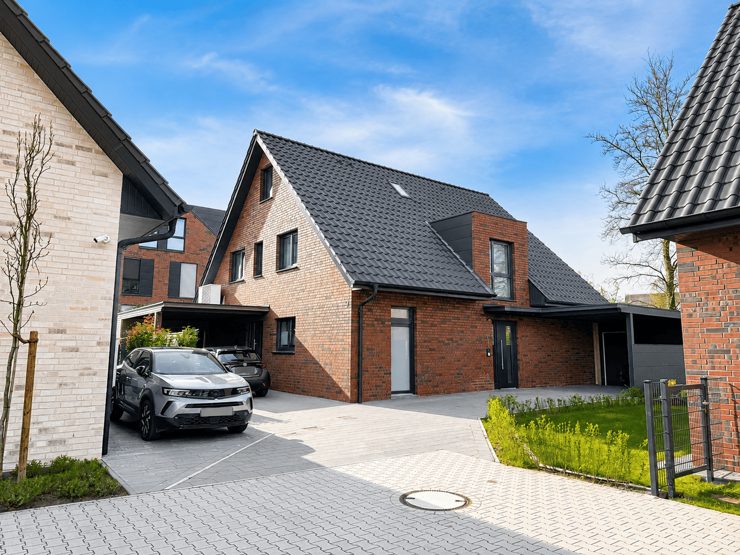 Erstbezug! Neubau-Eigentumswohnung im ZFH in Horstmar!