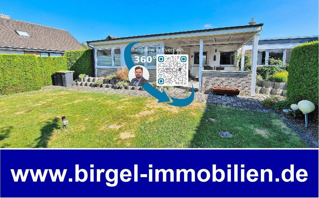 Everswinkel: Komfortables Wohnen auf einer Ebene gepflegter, modernisierter Bungalow mit Garten!, 48351 Everswinkel