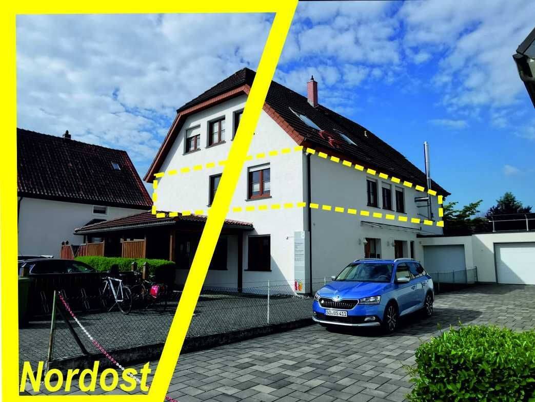 Großzügige Obergeschosswohnung mit Kaminofen, Balkon, Gartenmitbenutzung und Garage in ruhiger Wohnlage von Soest, 59494 Soest
