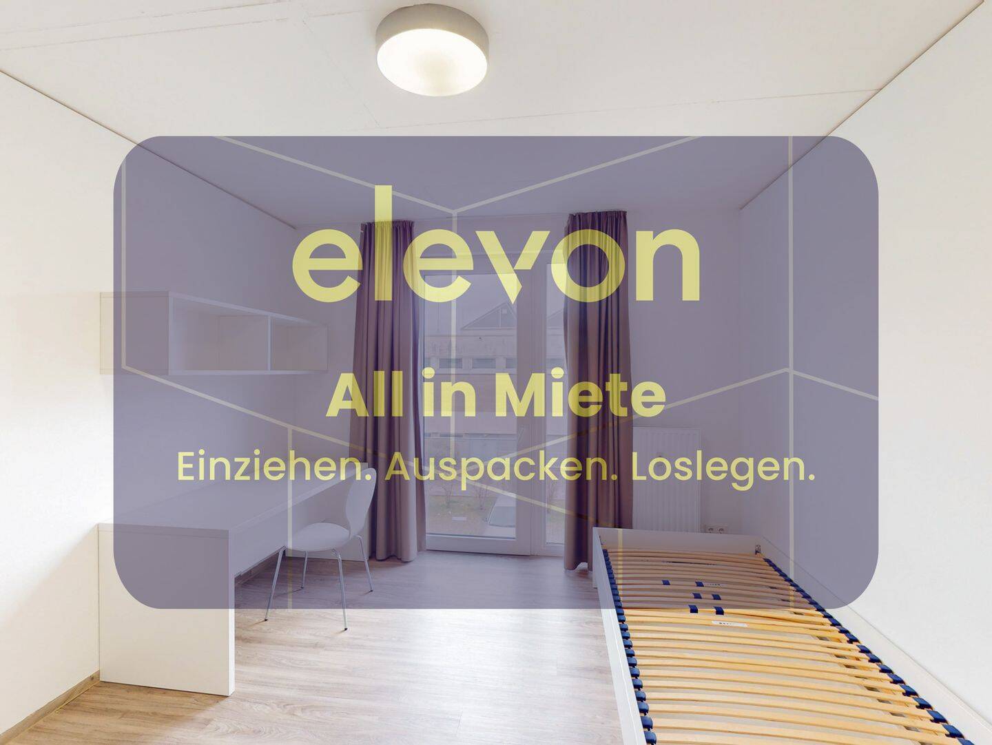 Wohnen in unmittelbarer Nähe zum Campus – 1-Zimmer Apartments für Studenten und Azubis!, 64807 Dieburg