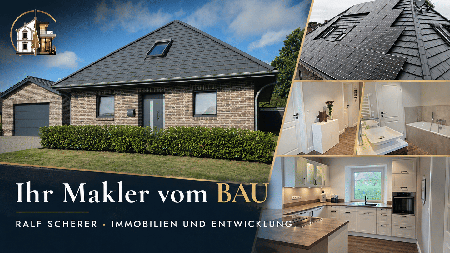Großzügiges Einfamilienhaus 154 m² – nur 8 km zur Nordsee – modernes KfW-40-Haus mit großem Garten, 25821 Bredstedt