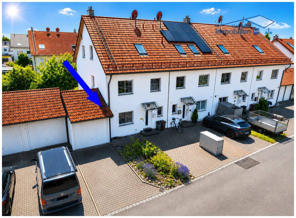 Reiheneckhaus mit viel Charme – sonniger Garten, Südterrasse & ruhige Bestlage – bezugsfrei, 86807 Buchloe