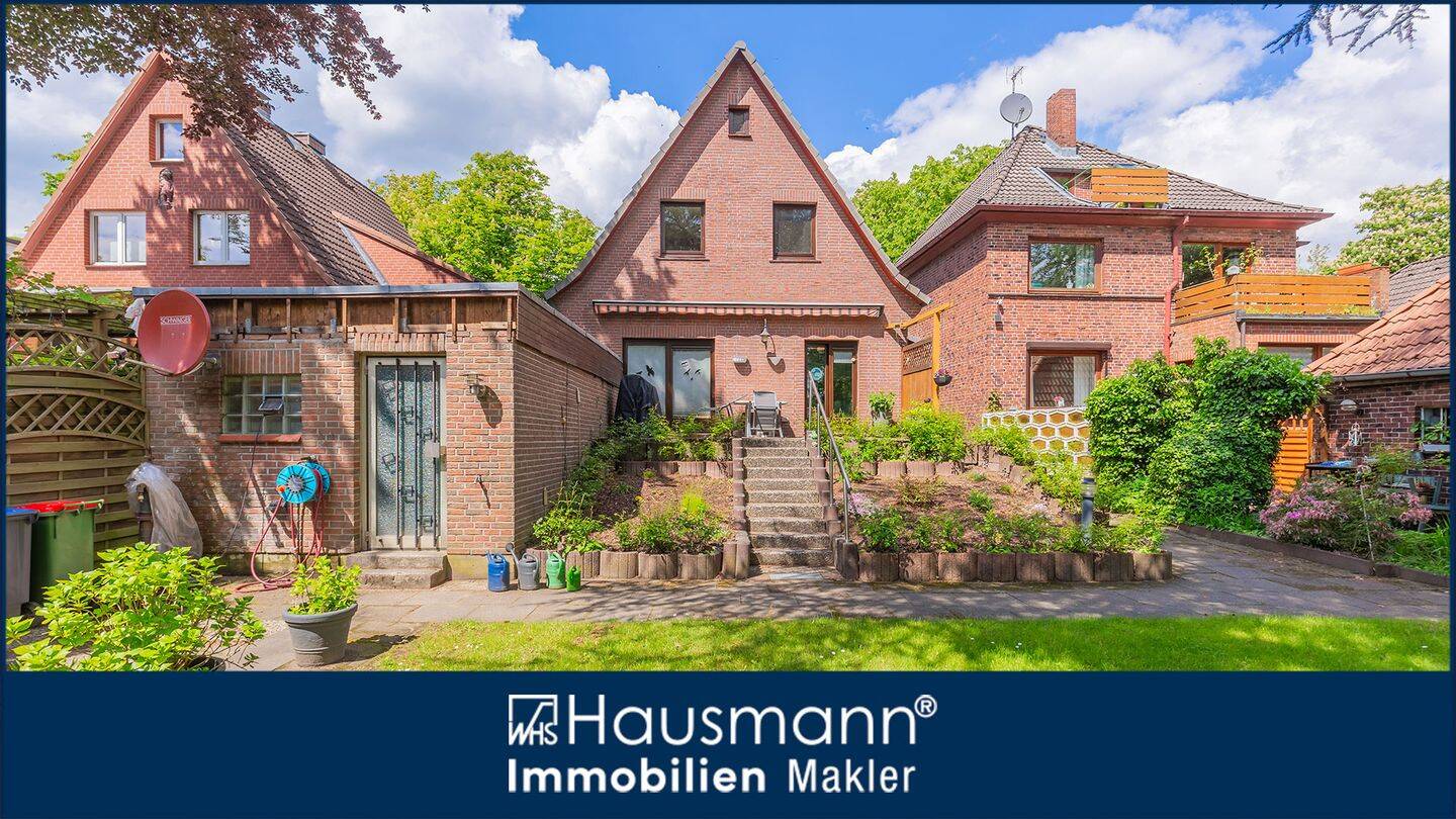 Wohnen mit Gartenidylle – Gepflegtes Ein-/Zweifamilienhaus in begehrter Lage von Hamburg-Stellingen!, 22525 Hamburg (Eimsbüttel Bahrenfeld Eidelstedt Lurup Stellingen)