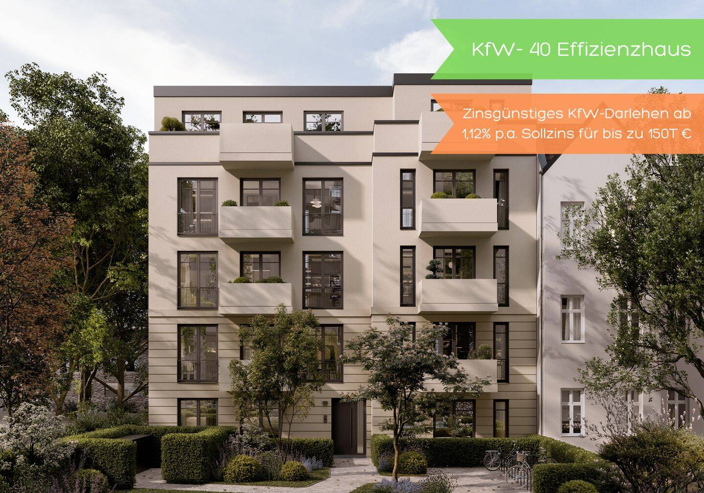 ***Bezugsfrei 30.09.2026: Nachhaltiger Neubau in Berlin-Pankow mit zinsgünstigem KfW-Darlehen***, 13156 Berlin (Pankow Kleingartenanlage Alte Baumschule Niederschönhausen Rosenthal)