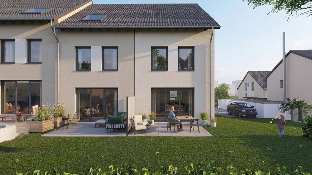 Reihenendhaus KfW-40 NH mit ca. 95 m² Wohnfläche | Neubauprojekt in Korschenbroich, 41352 Korschenbroich