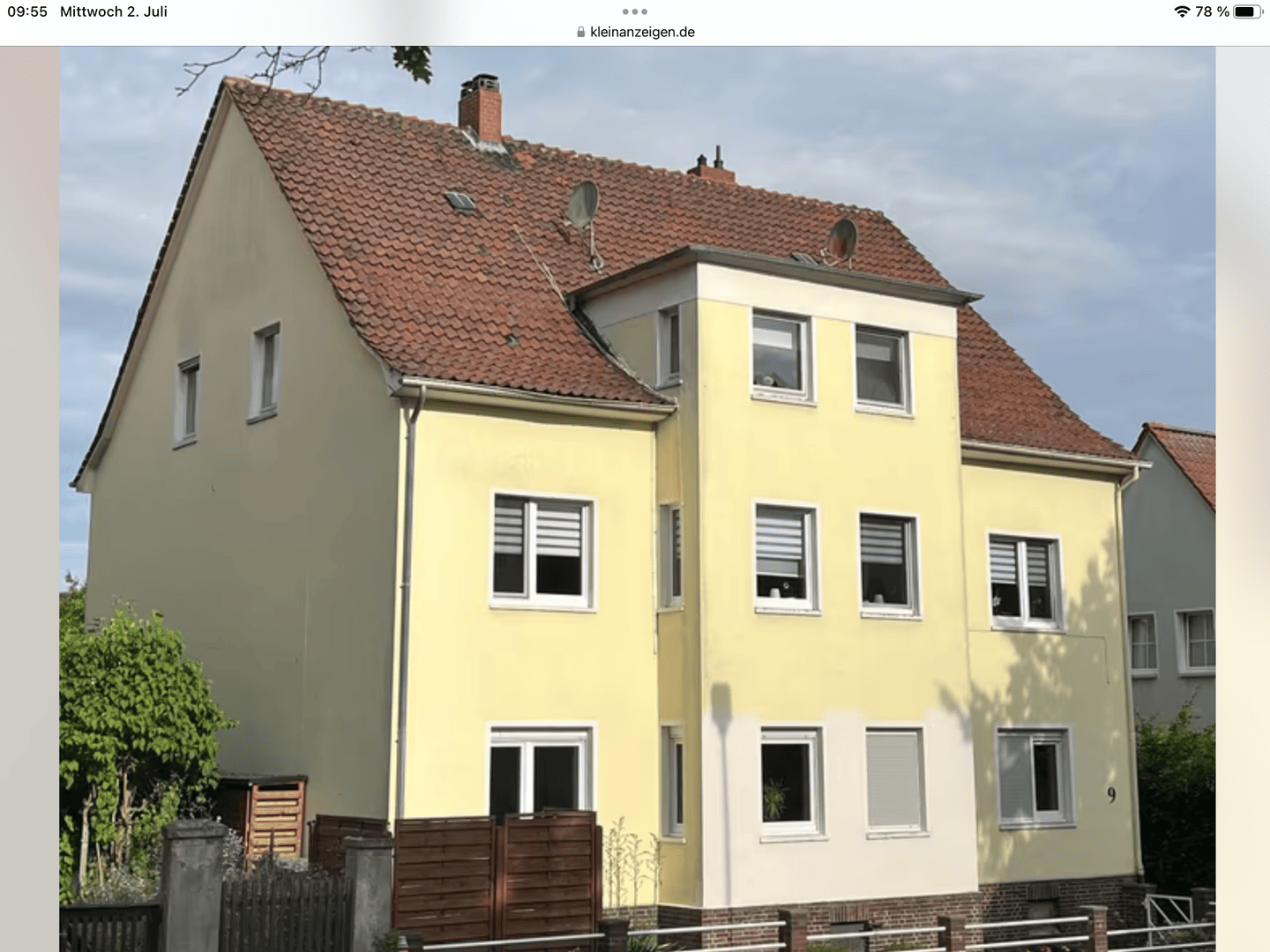 Schön geschnittene 5-Zimmer-ETW mit Garage und Garten, 38350 Helmstedt