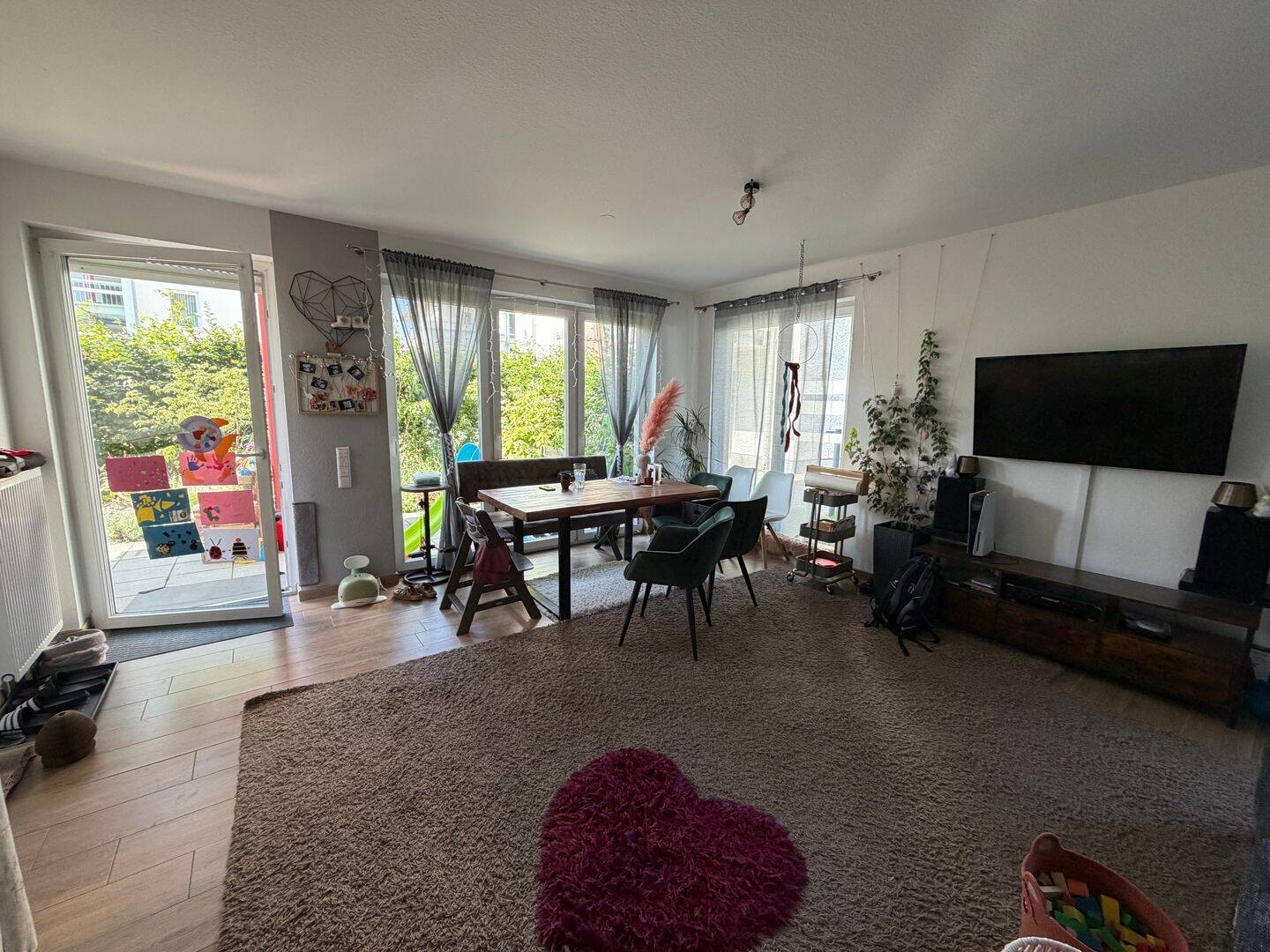 Barrierefreie, sonnige 3-Zimmer-Wohnung mit Terrasse und Gartenanteil, 82362 Wielenbach